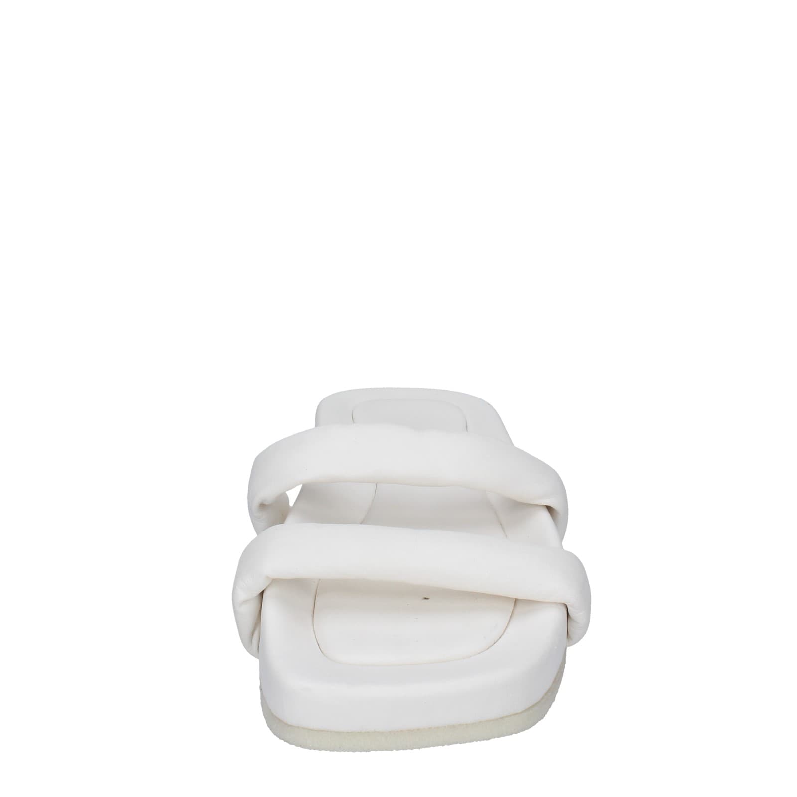 scarpe donna MOMA sandali bianco pelle EY601 Offerte stagionali