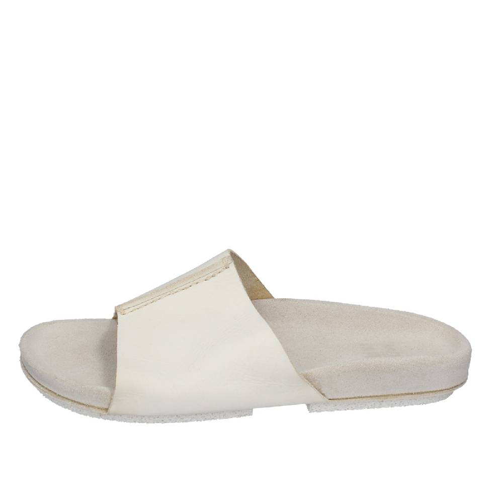 scarpe donna MOMA sandali bianco pelle 1GS455 EY630 Saldi Di Fabbrica