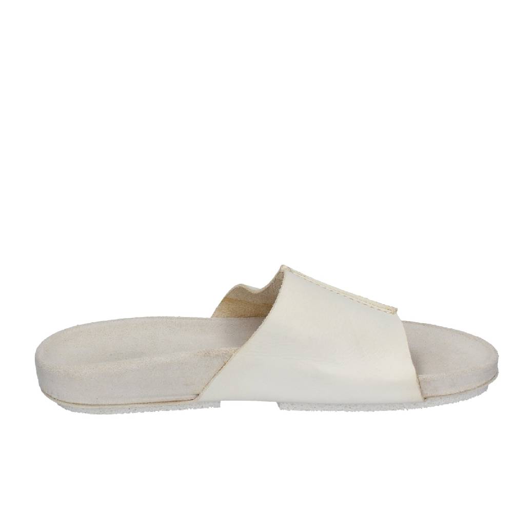 scarpe donna MOMA sandali bianco pelle 1GS455 EY630 Saldi Di Fabbrica
