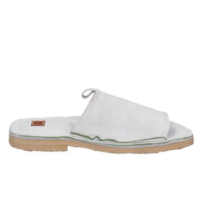 scarpe donna MOMA sandali bianco camoscio BK121 Offerte speciali