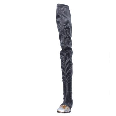 scarpe donna MOMA stivali nero pelle BK302 Prezzo basso