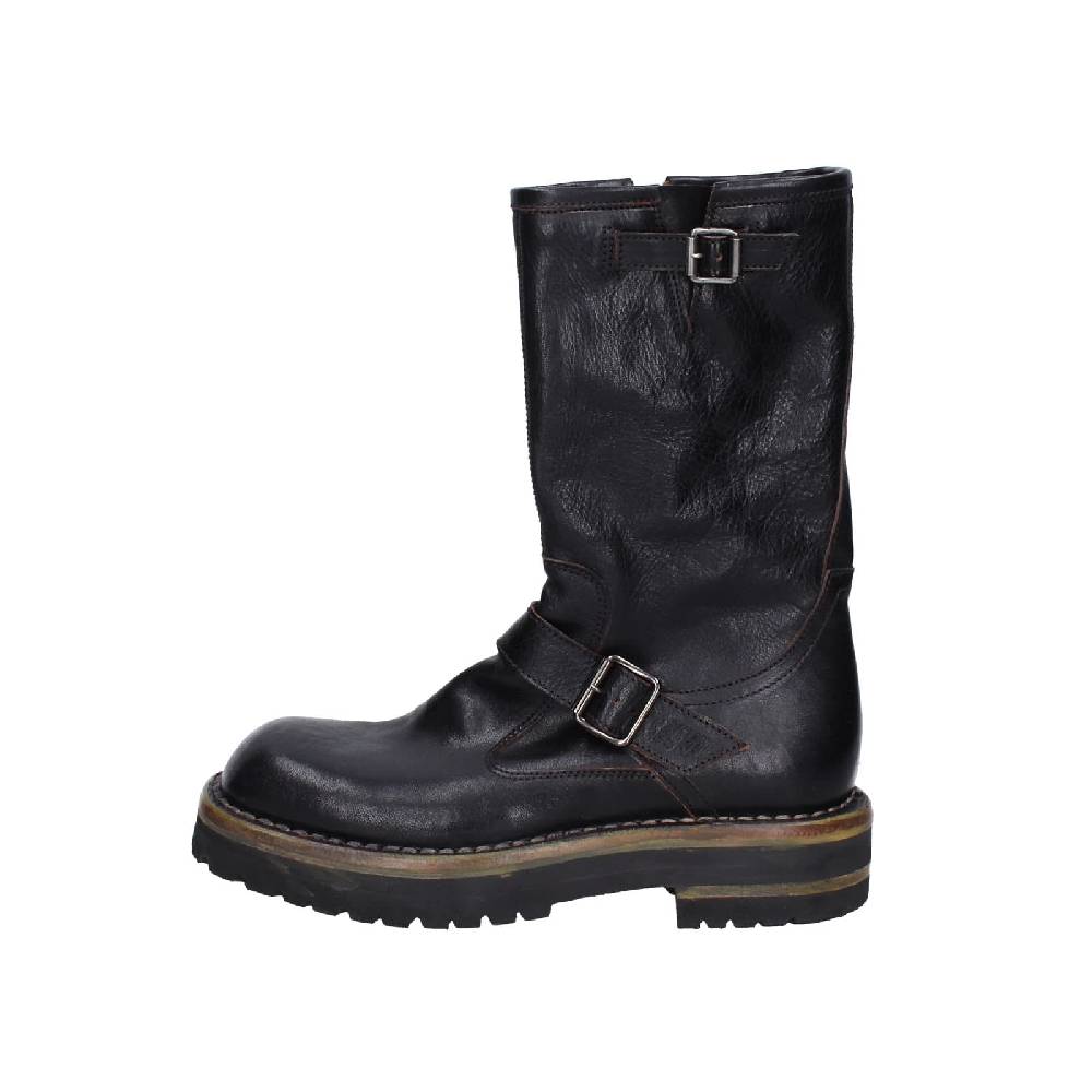 scarpe donna MOMA stivali nero pelle 81303C-VAR EY494 Super Saving Price