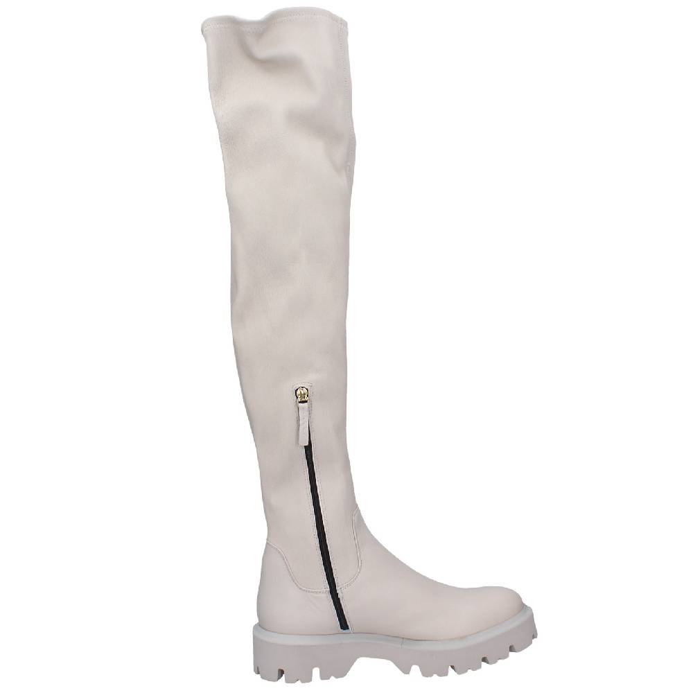 scarpe donna ROBERTO FESTA stivali beige pelle EX552 2025