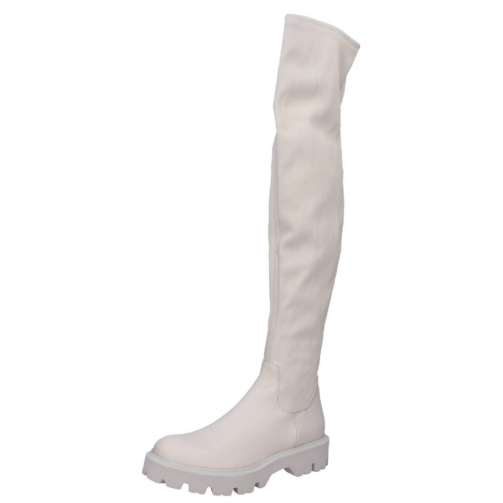 scarpe donna ROBERTO FESTA stivali beige pelle EX552 2025