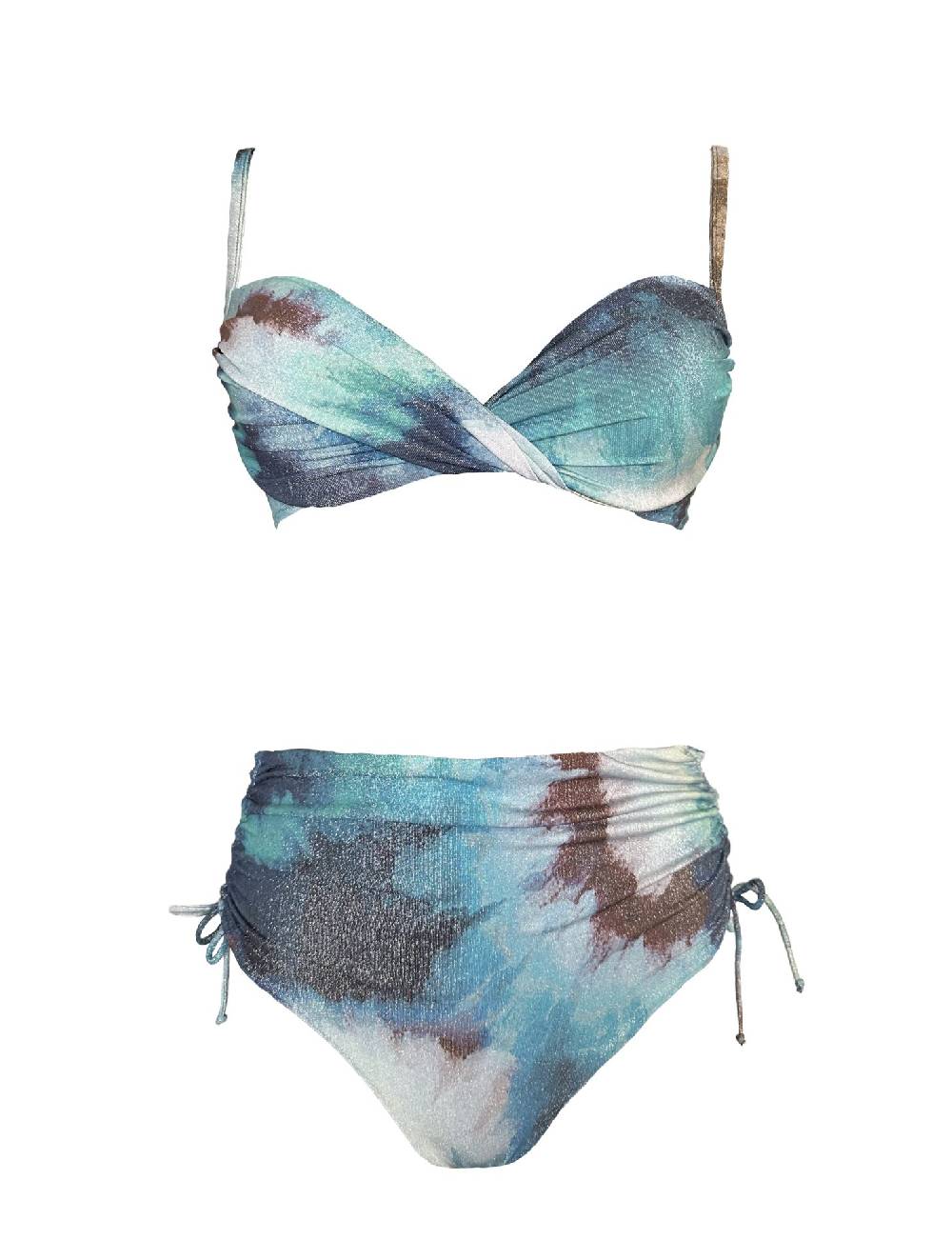 Olivia Gold Reggiseno a balconcino + Slip a vita alta Sottocosto
