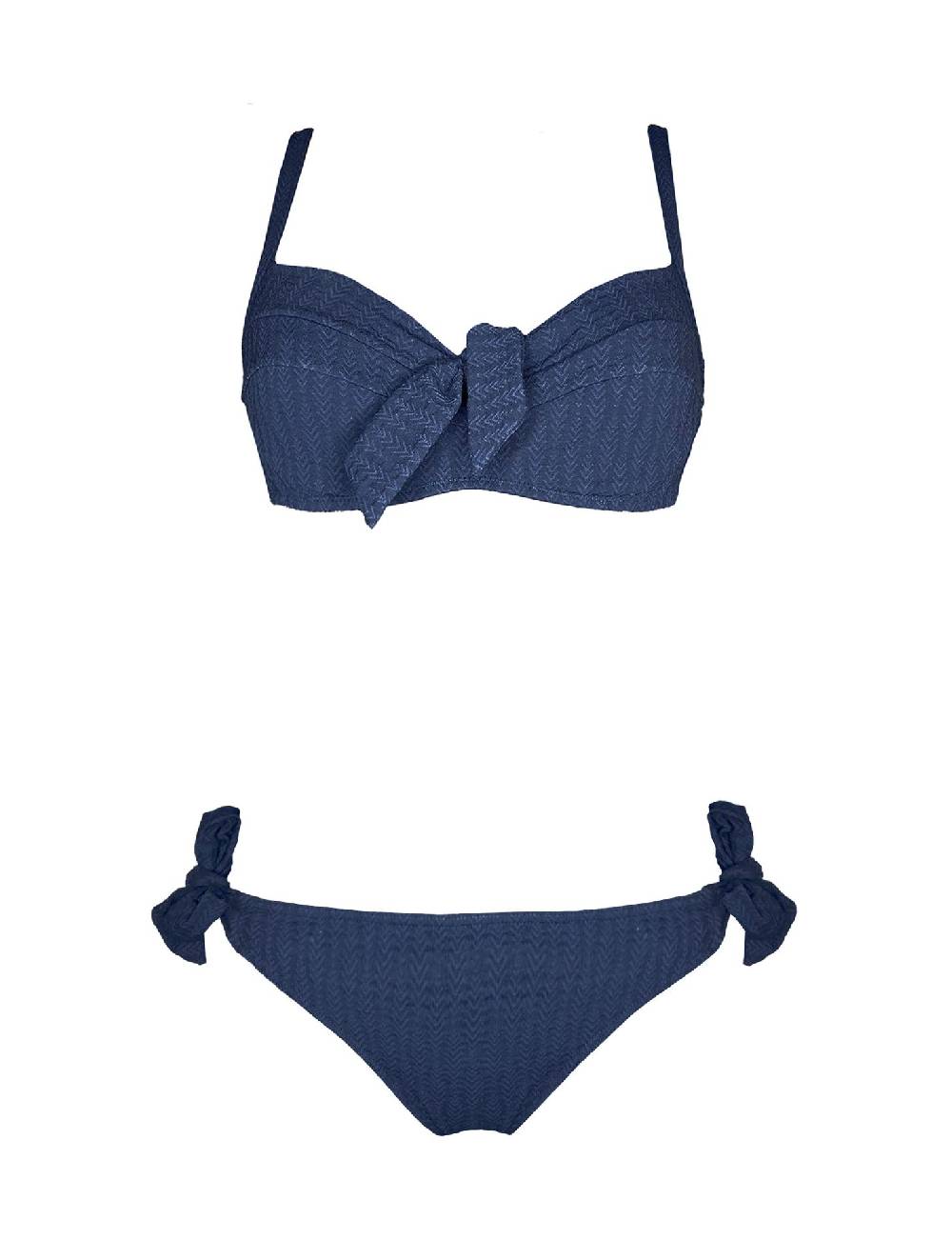 Olivia Gold Reggiseno a balconcino + Slip annodato Online