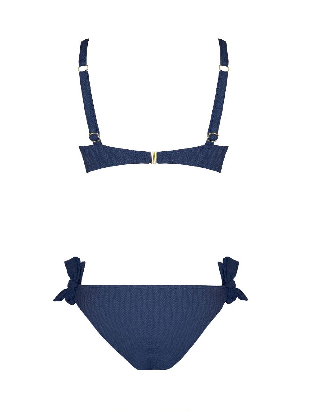 Olivia Gold Reggiseno a balconcino + Slip annodato Online