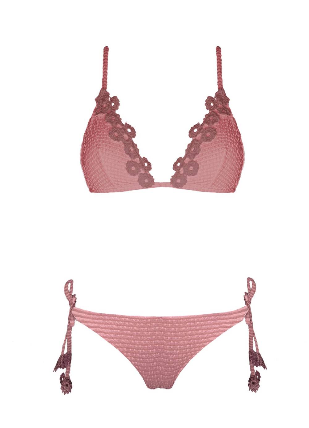 Olivia Gold Reggiseno triangolo fisso + Slip a vita bassa I Più Venduti