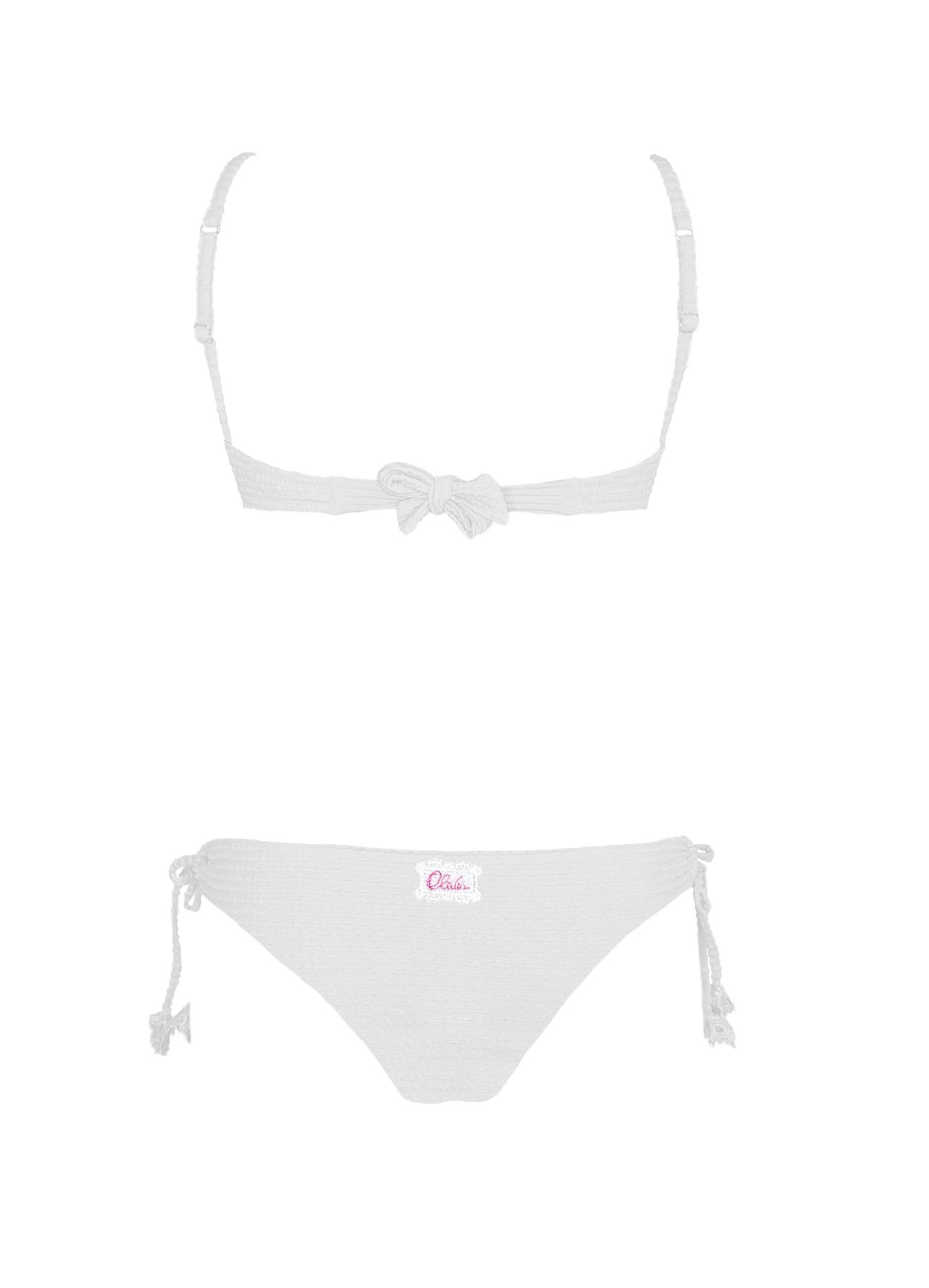 Olivia Gold Reggiseno balconcino + Slip con coulisse Nuova