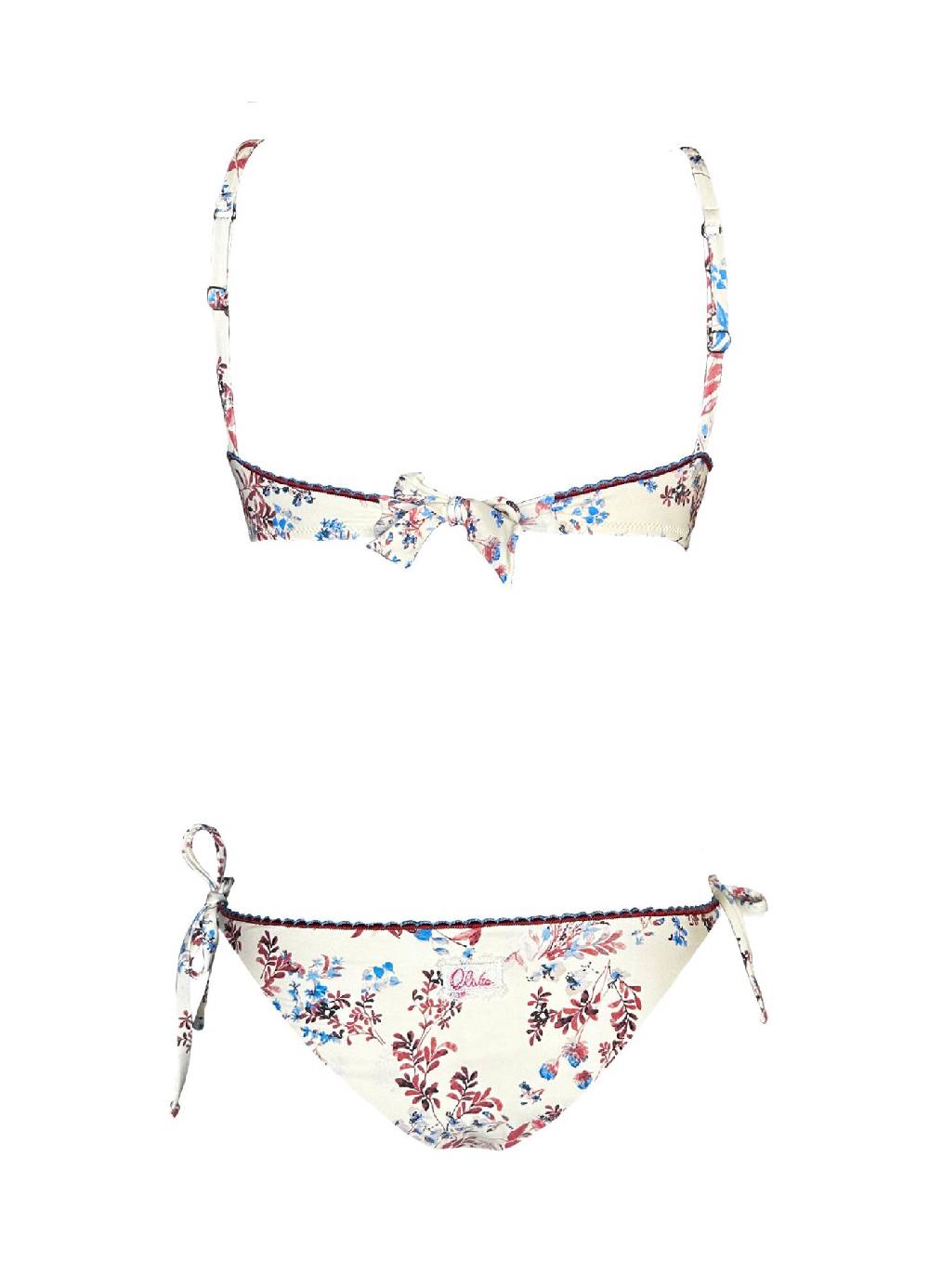 Olivia Gold Reggiseno a canotta + Slip a vita bassa Italy