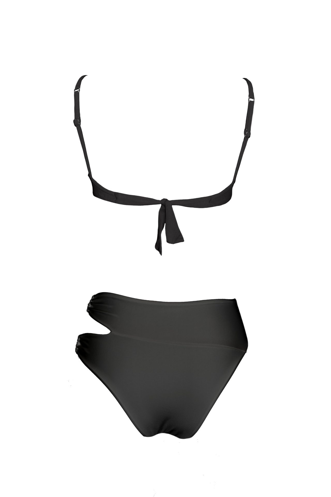 Olivia Gold Reggiseno canotta + Slip a vita alta con accessori Vendita Economica