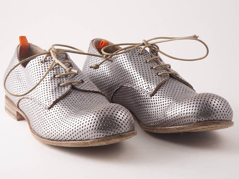 Openclosedshoes GRETTA35 LAMIER ACCIAIO Vendita Calda