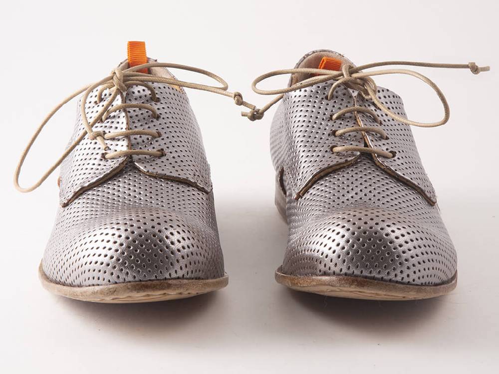 Openclosedshoes GRETTA35 LAMIER ACCIAIO Vendita Calda