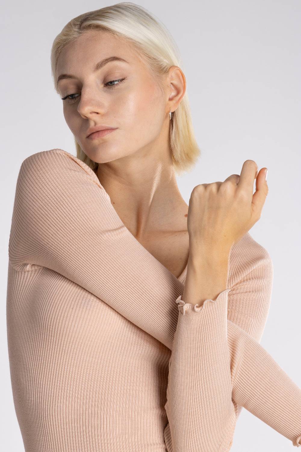 Oscalito Body Maniche Lunghe Donna Lana&Seta 3487 Offerta