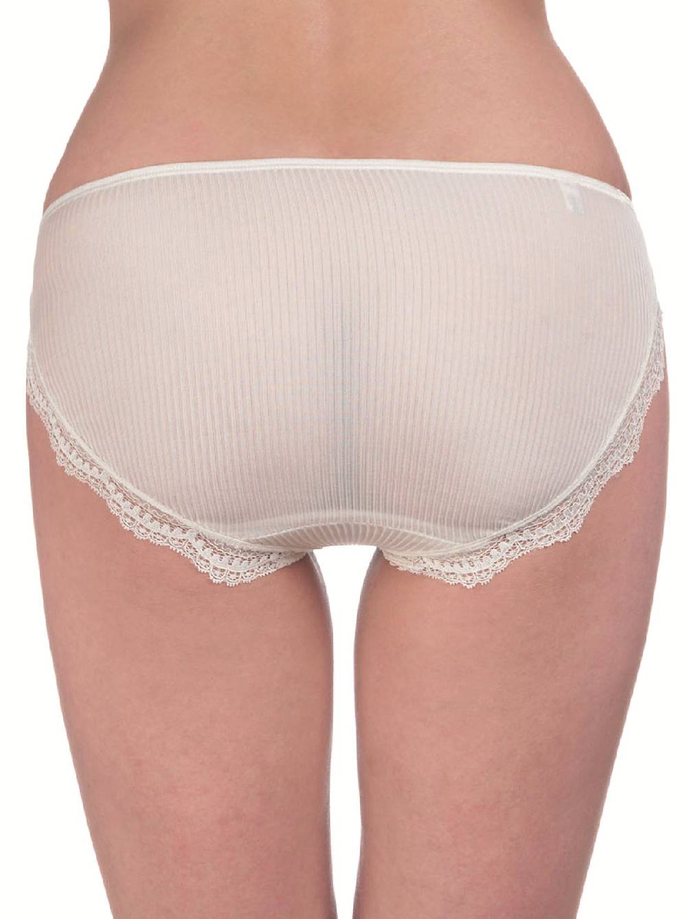 Oscalito Dentelle de Calais® Mini slip a vita bassa in seta 9471 Economico