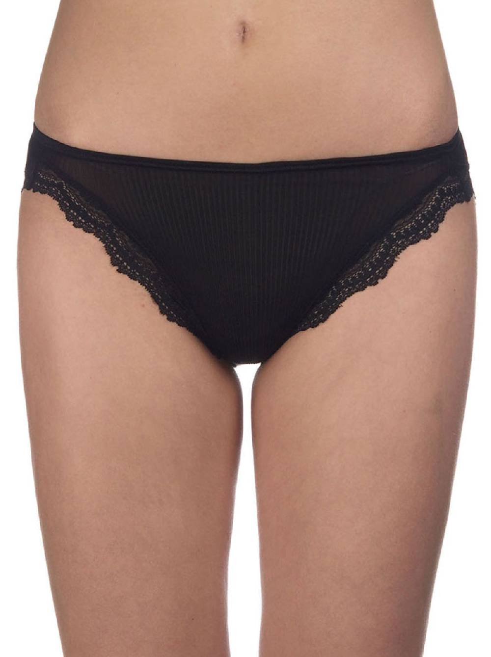 Oscalito Dentelle de Calais® Mini slip a vita bassa in seta 9471 Economico