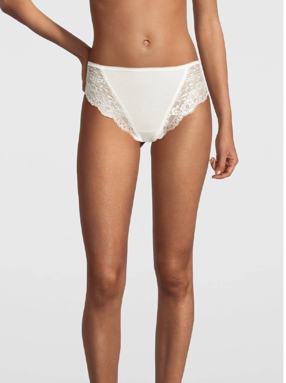 Oscalito Filoscozia Slip Donna con pizzo Leavers 973 In Vendita