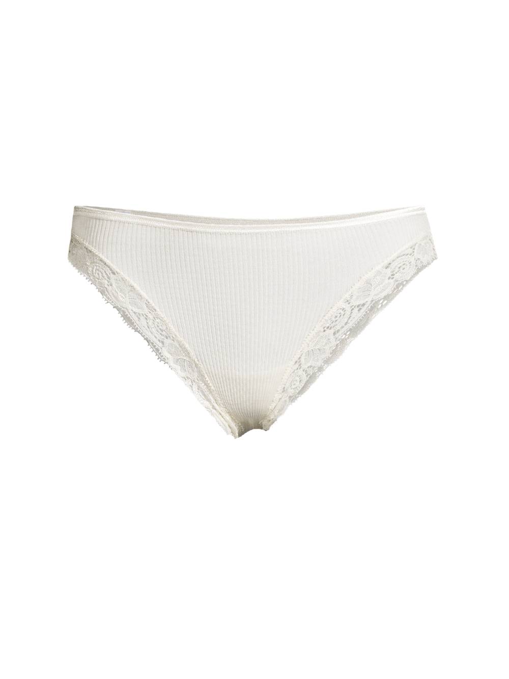 Oscalito Filoscozia Mini Slip Vita Bassa con Pizzo Leavers 3411 Vendita Calda