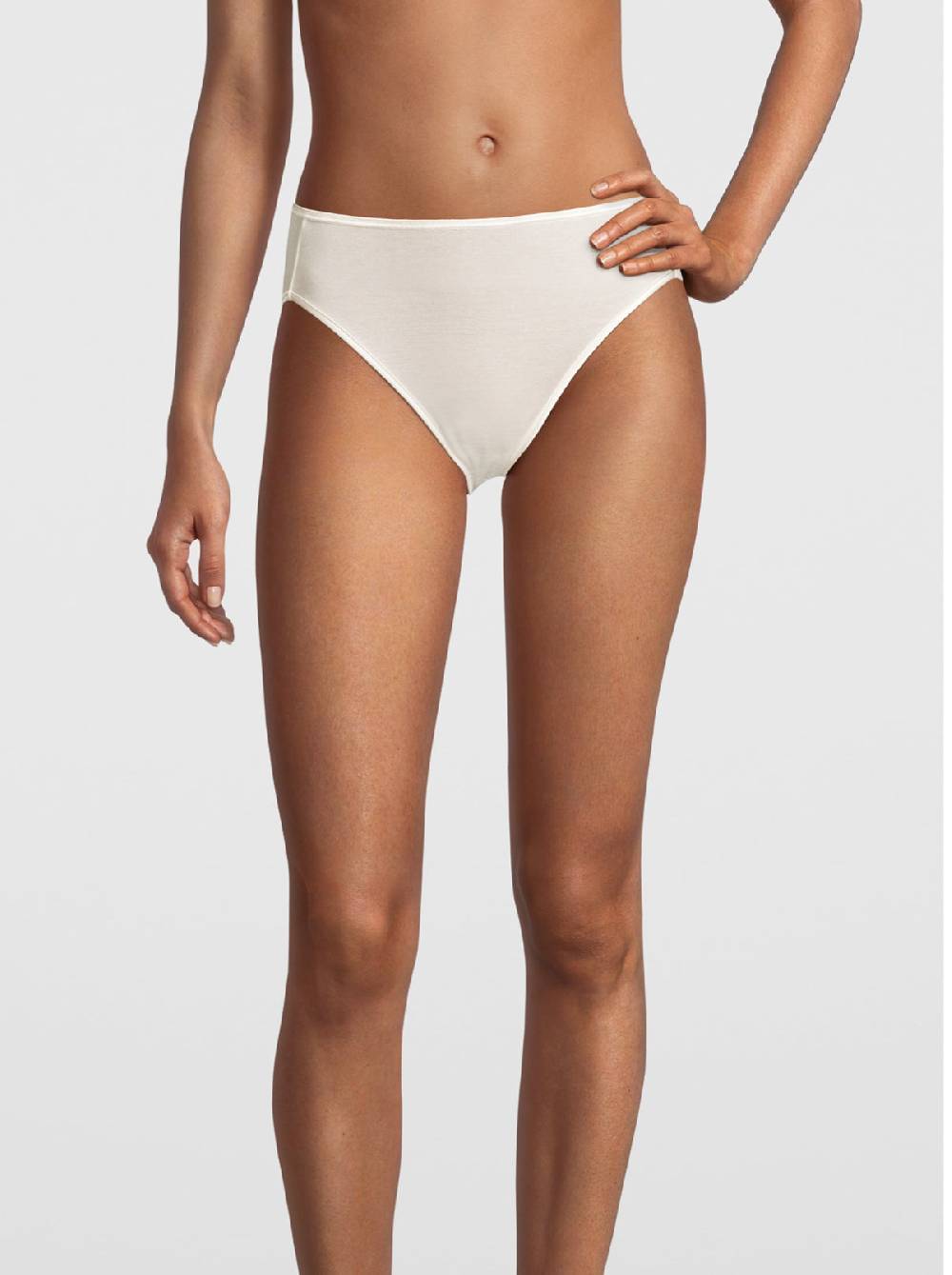 Oscalito Filoscozia Slip Midi con Bordo in Raso 415 Vendita Economica