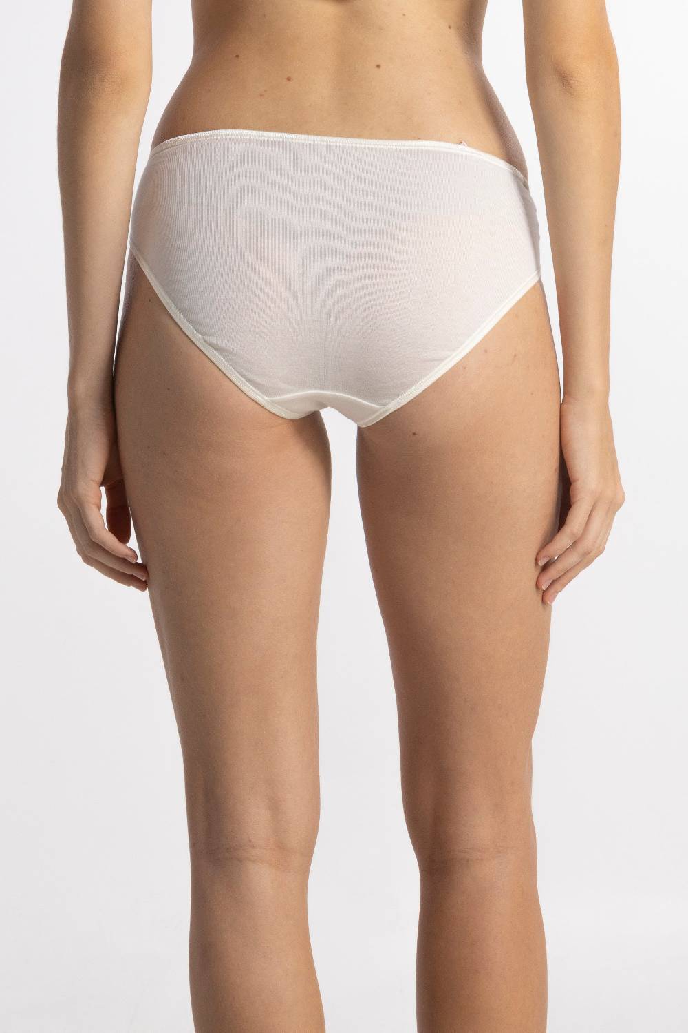 Oscalito Filoscozia Slip vita media con bordo in raso 16123 Saldi Di Fabbrica