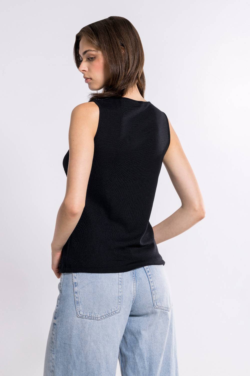 Oscalito Canotta Donna Lana Seta 6874 Qualità