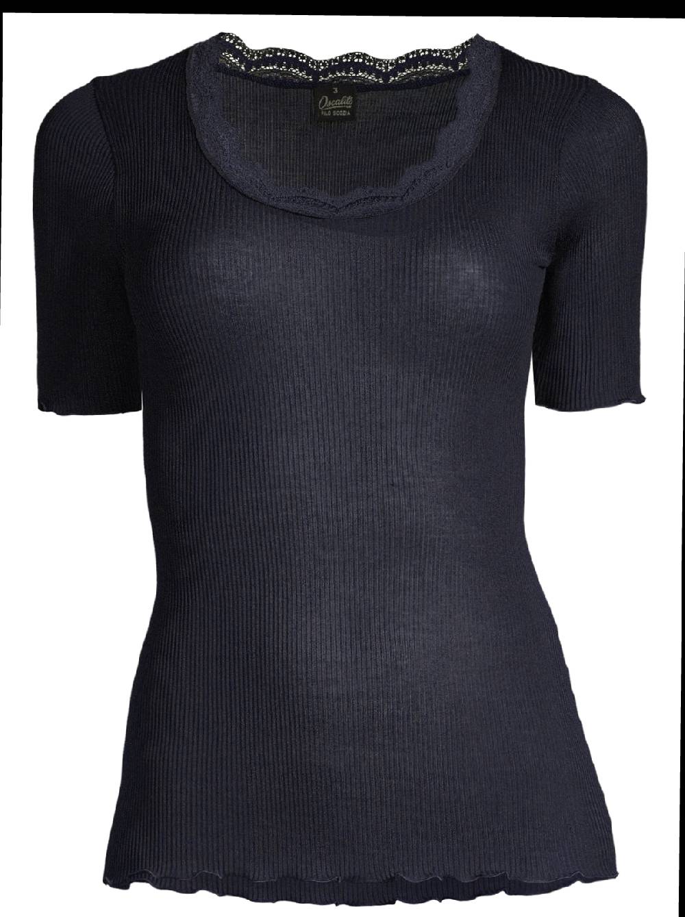 Oscalito T-shirt Filoscozia con Pizzo Leavers 3164 Negozi Online