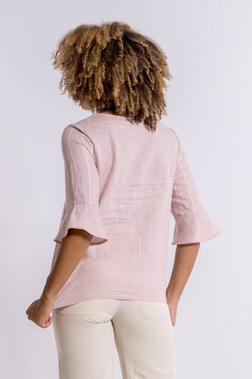 Oscalito Maglia manica lunga Donna 100% LINO 5785 Convenienza