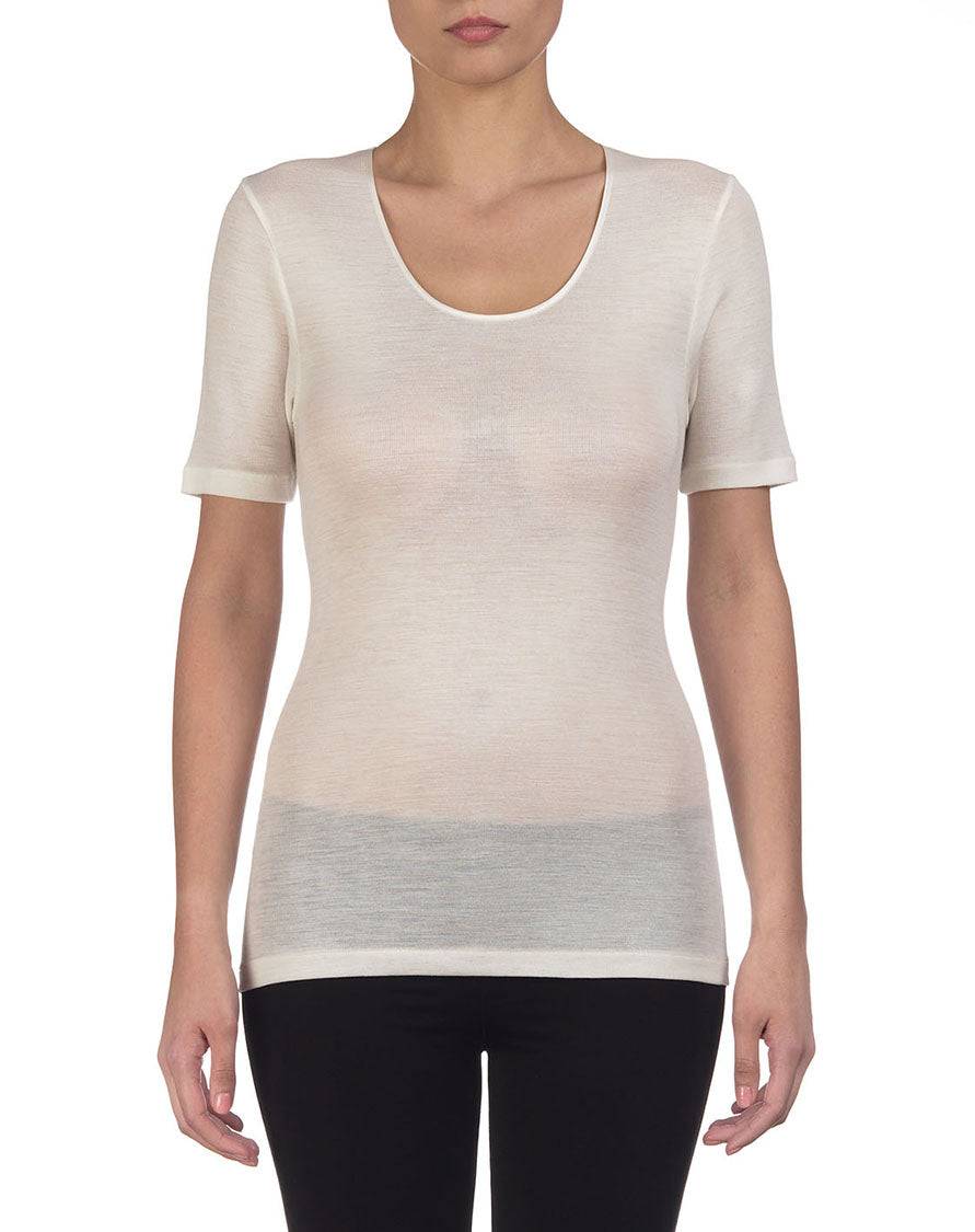 Oscalito T-shirt Donna 100% Lana Merino 131 Sconto