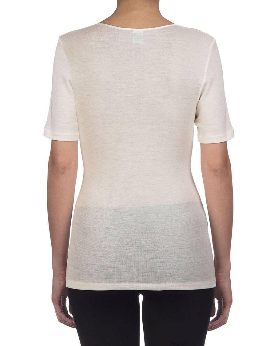 Oscalito T-shirt Donna 100% Lana Merino 131 Sconto