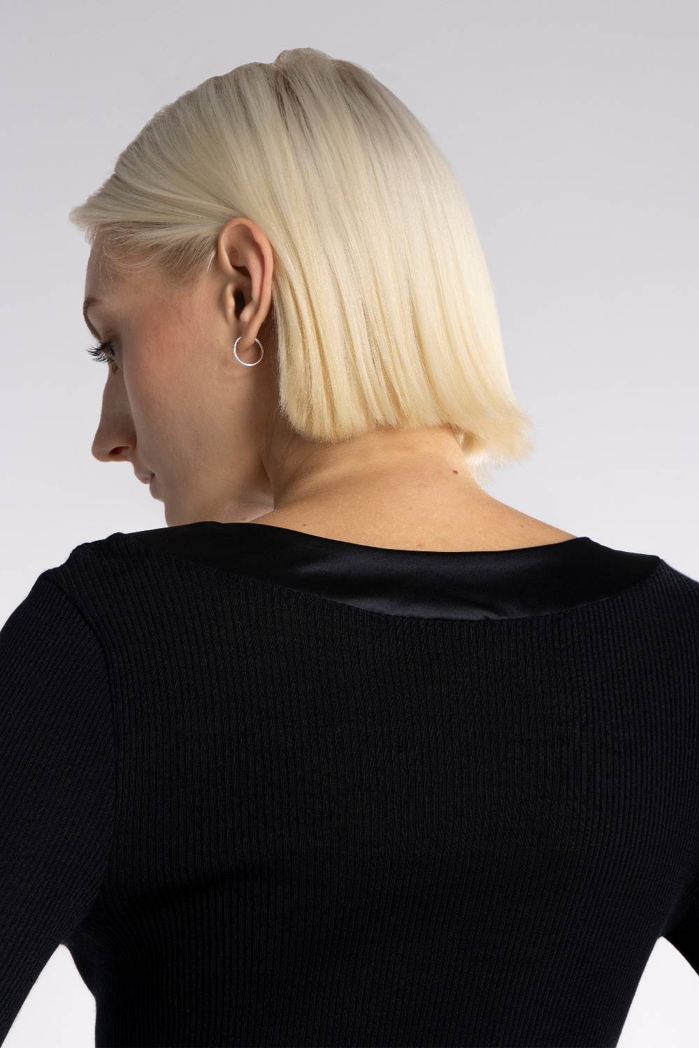 Oscalito Elegante camicia a maniche lunghe con bordi in raso 5304 Pezzi Unici