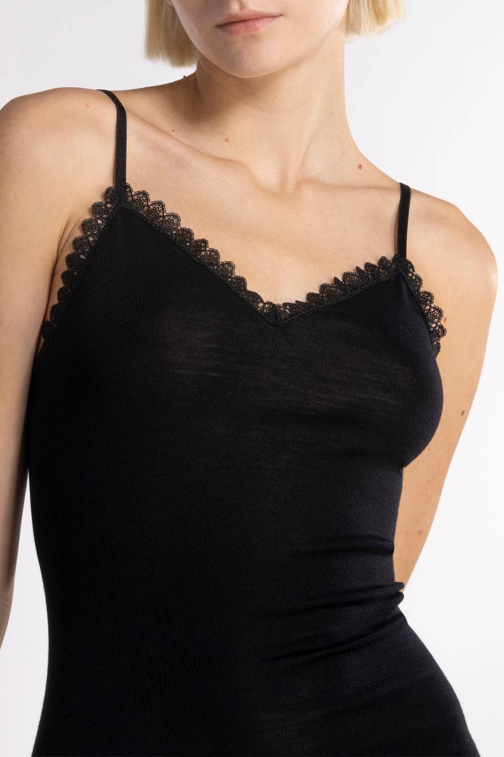 Oscalito Smanicato donna lana e seta 6935 Presa