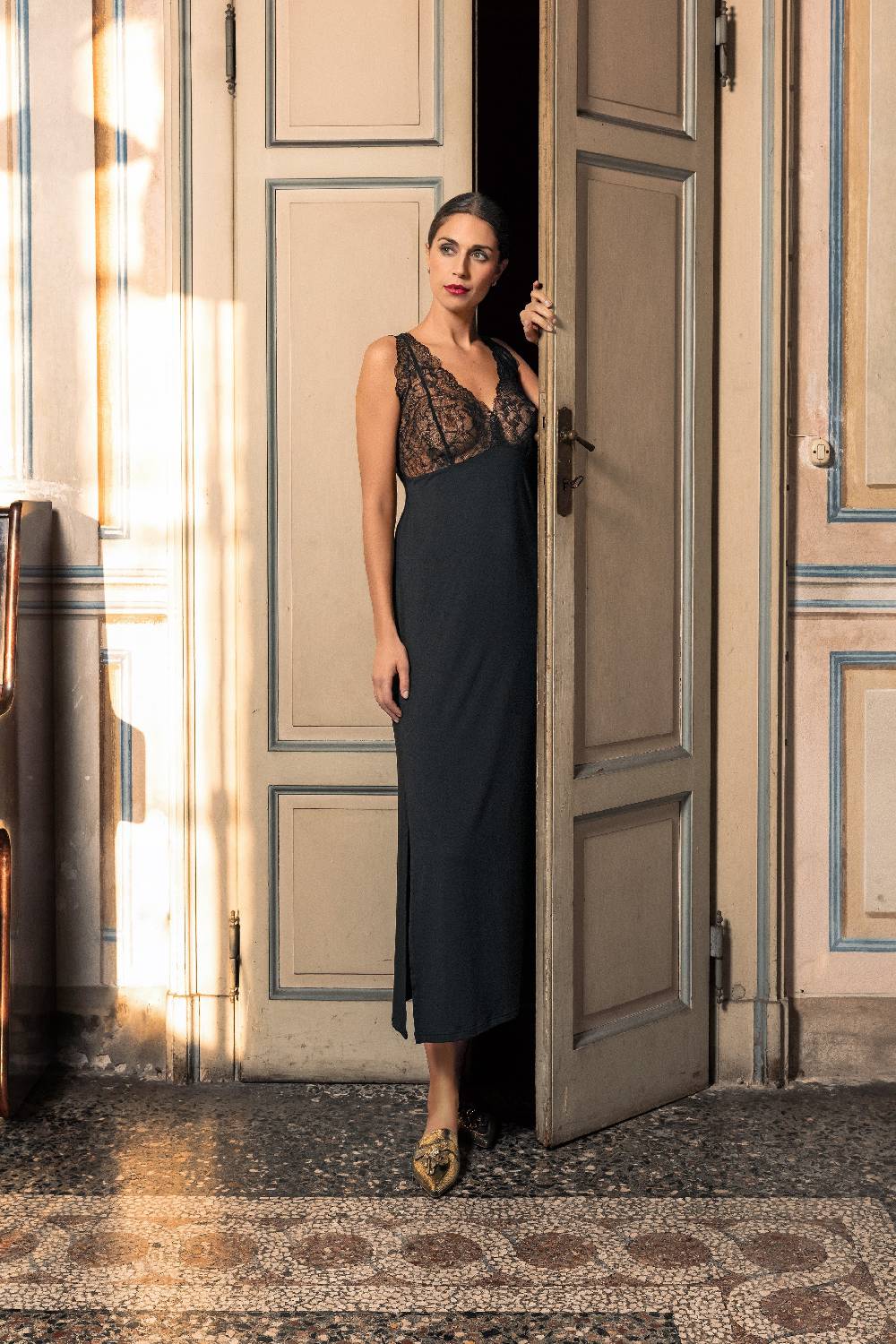 Oscalito Abito Donna94% Modal, 6% Elastan 1411 Saldi Di Fabbrica
