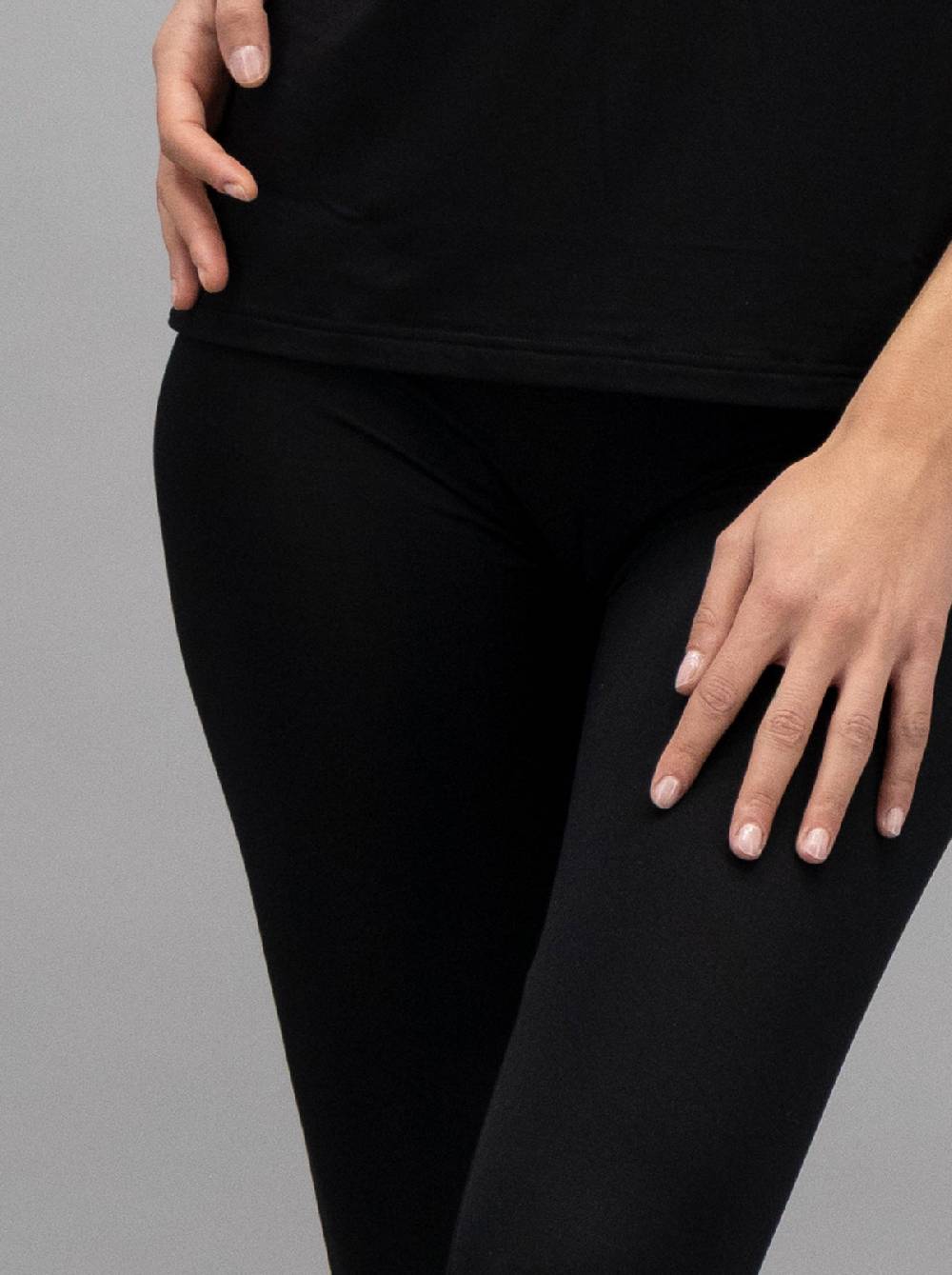 Oscalito Leggings in micromodal a vita alta 1235 Consegna Veloce