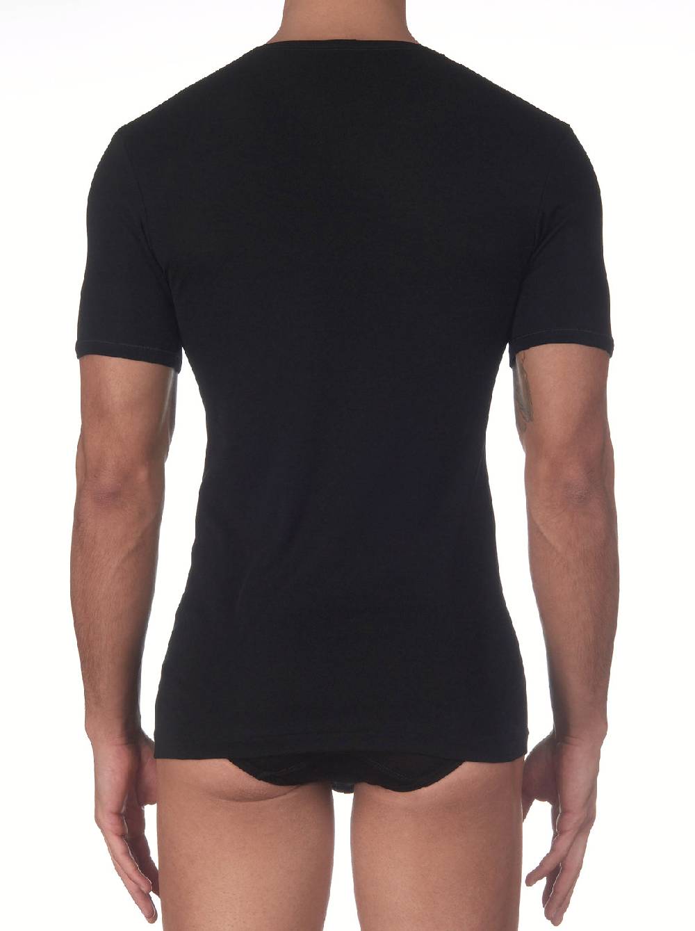 Oscalito T-shirt in cotone con scollo a V 742 Offerta