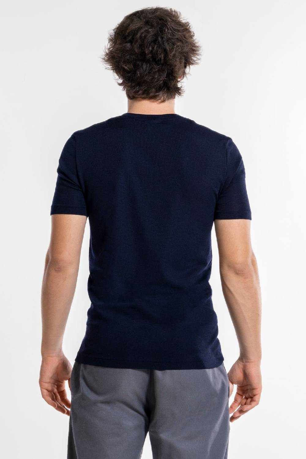Oscalito T-Shirt Girocollo in Lana e Seta 624 Saldi