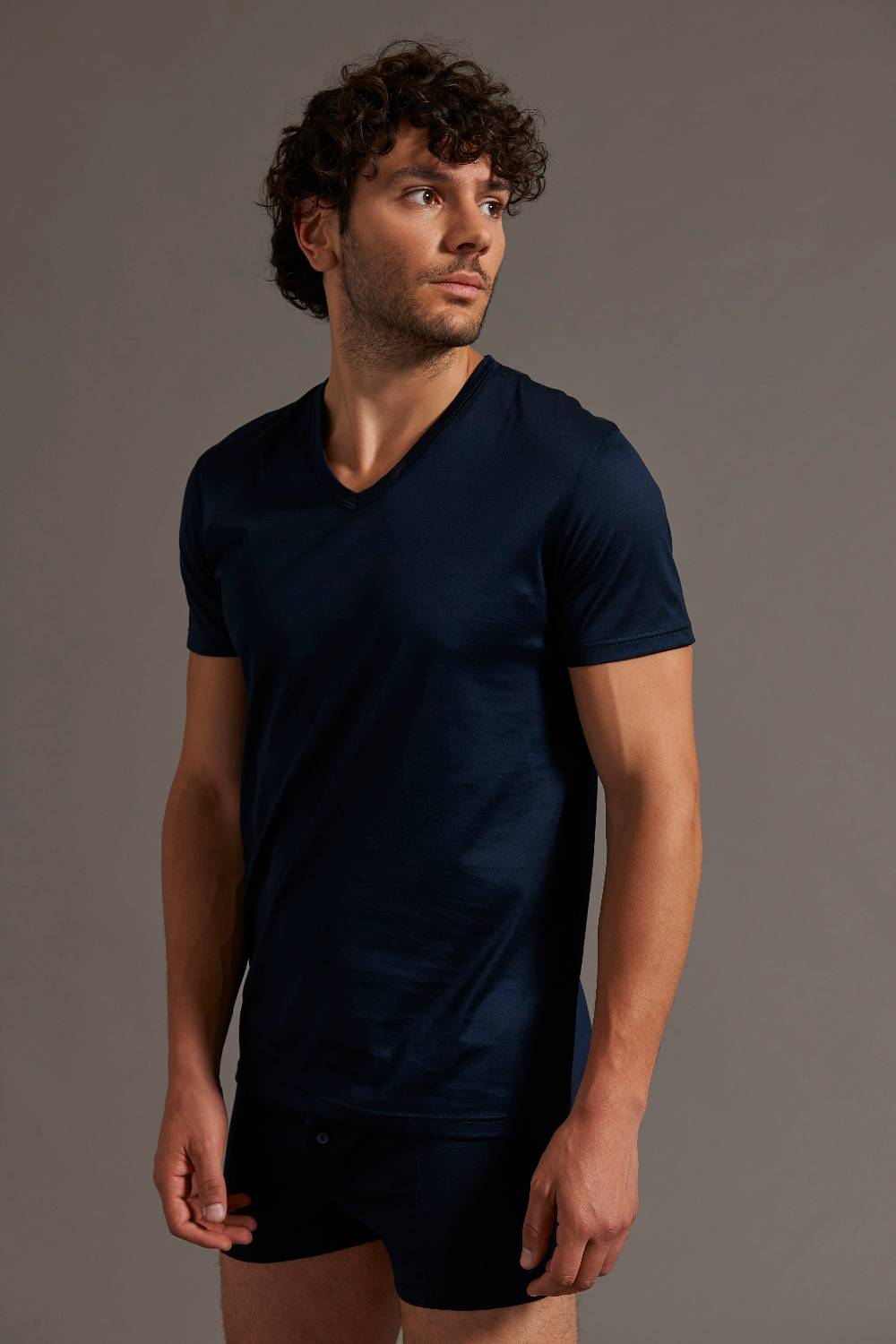 Oscalito Filoscozia® T-Shirt Scollo V 2602 Nuova
