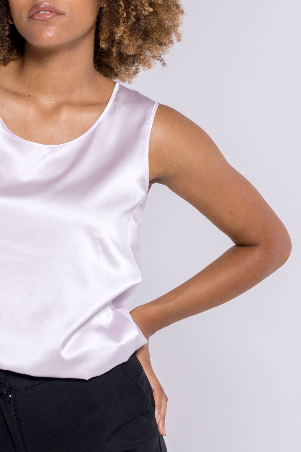 Oscalito Top donna in seta elasticizzata 10306 Affare Del Giorno