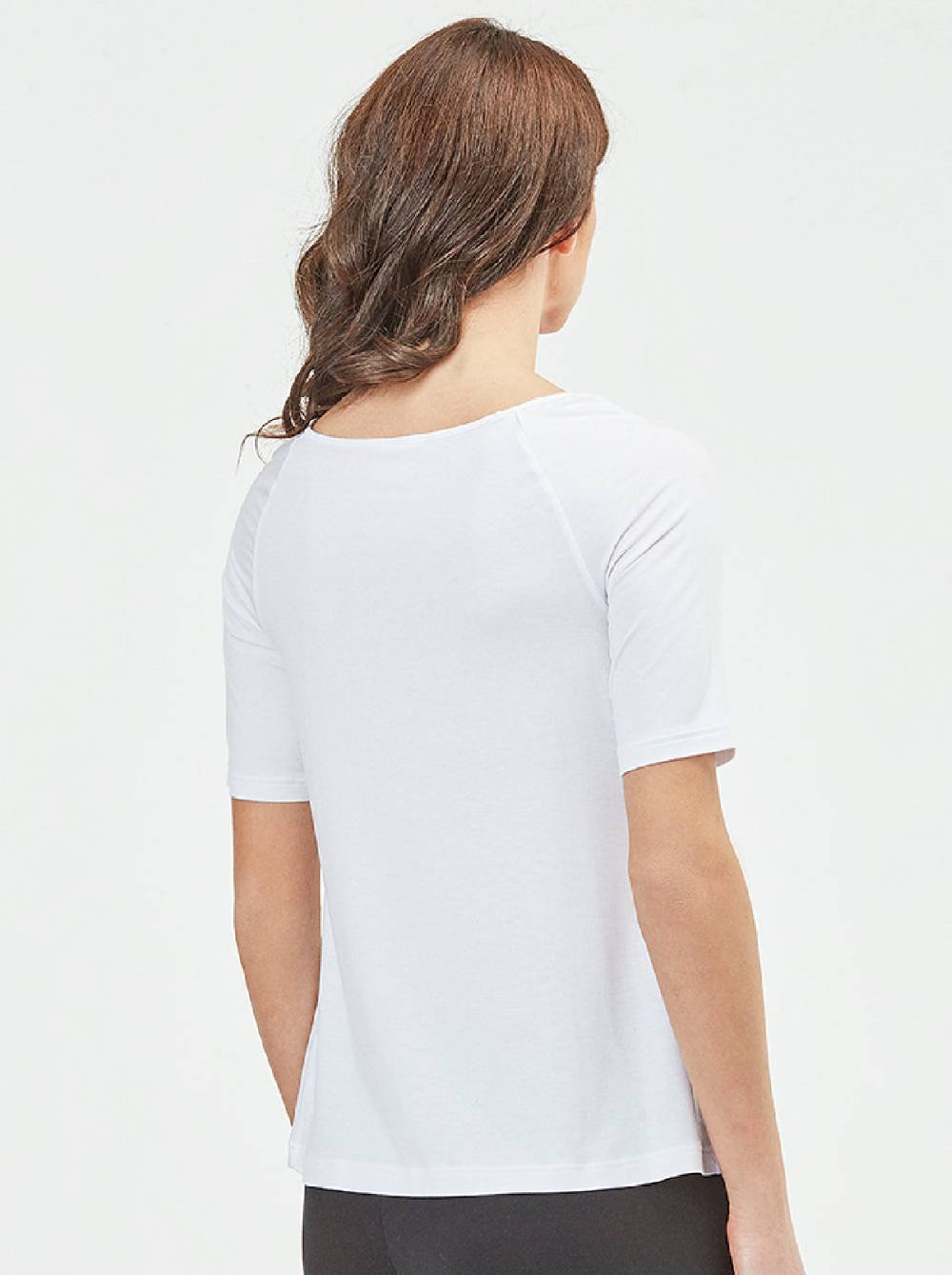 Oscalito T-Shirt in micromodal con Macramè 1371 In Saldo
