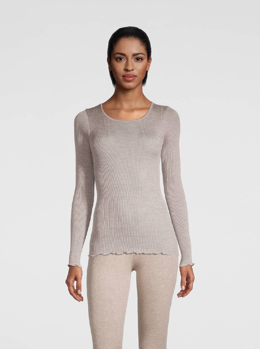 Oscalito Camicia a maniche lunghe in organza di seta 9515 Shopping Online