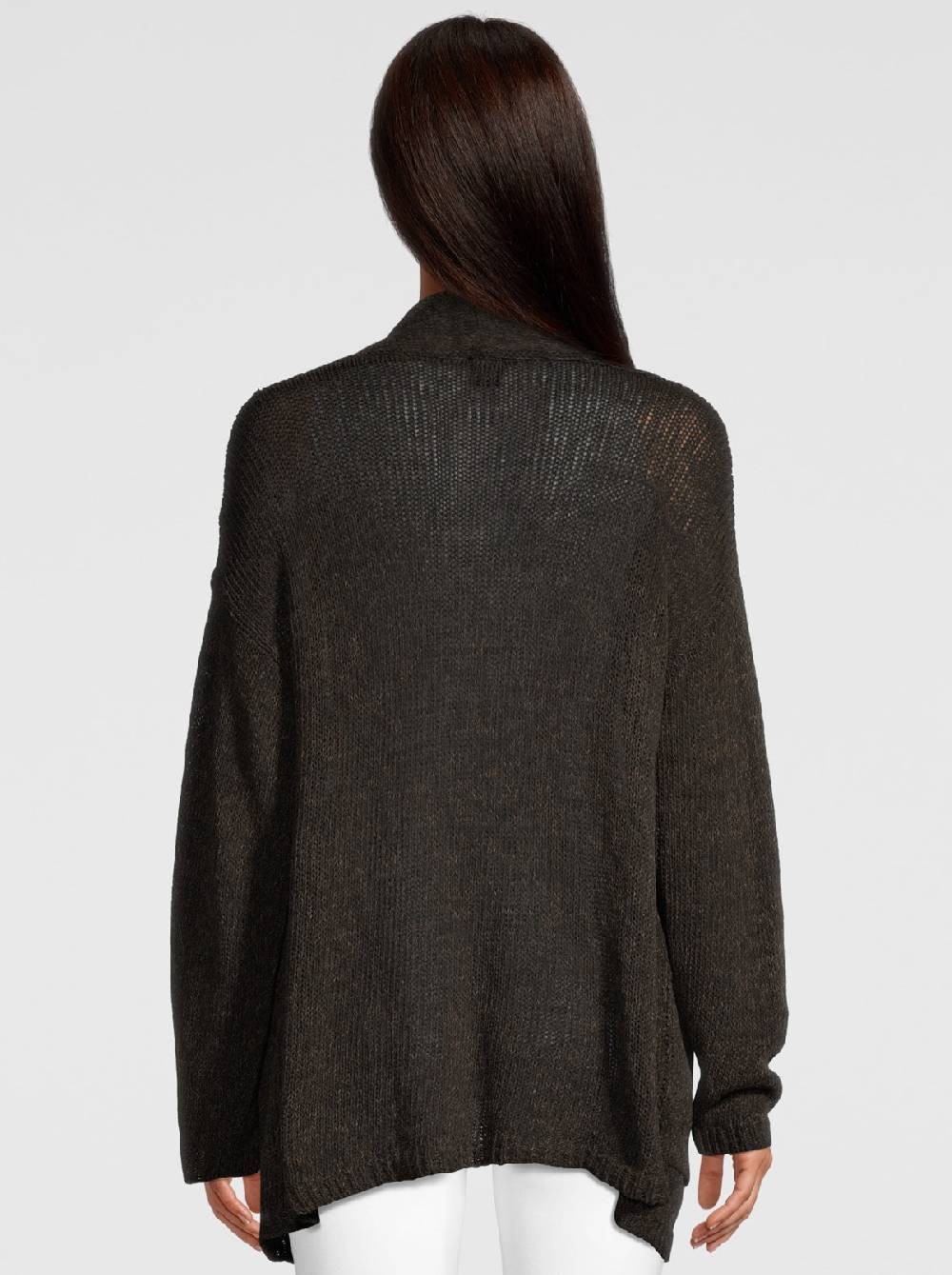 Oscalito Cardigan a Maniche Lunghe in Cotone Bouclé 5748 Prezzo Ridotto