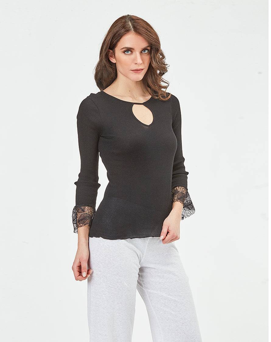 Oscalito Camicia 3/4 Donna 100% Cotone 5776 Sottocosto