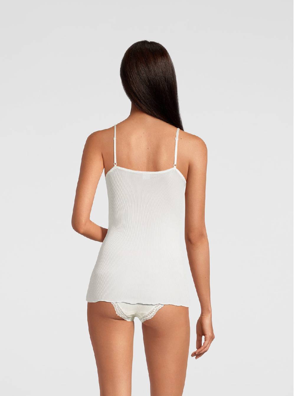 Oscalito Canotta in Pura Seta con Reggiseno 9462 Vendita