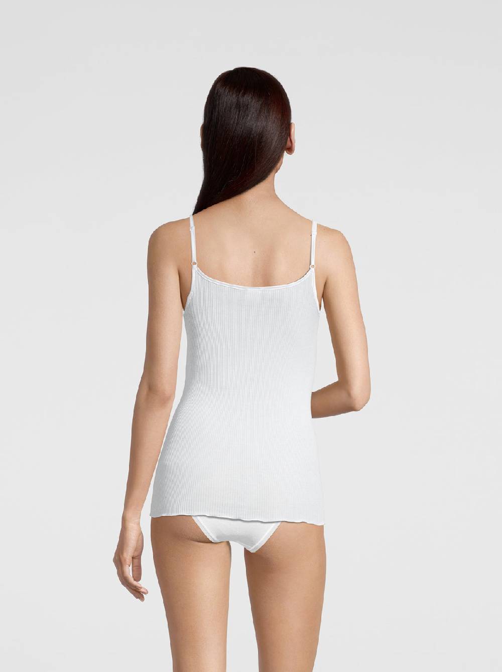 Oscalito Filoscozia Top Scollo V con Bordi in Raso 16130 Shopping Online