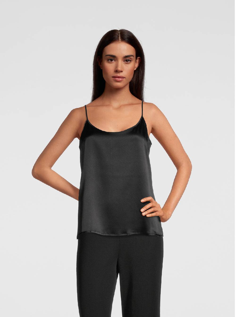 Oscalito Top in seta Stretch 10305 Affare Del Giorno