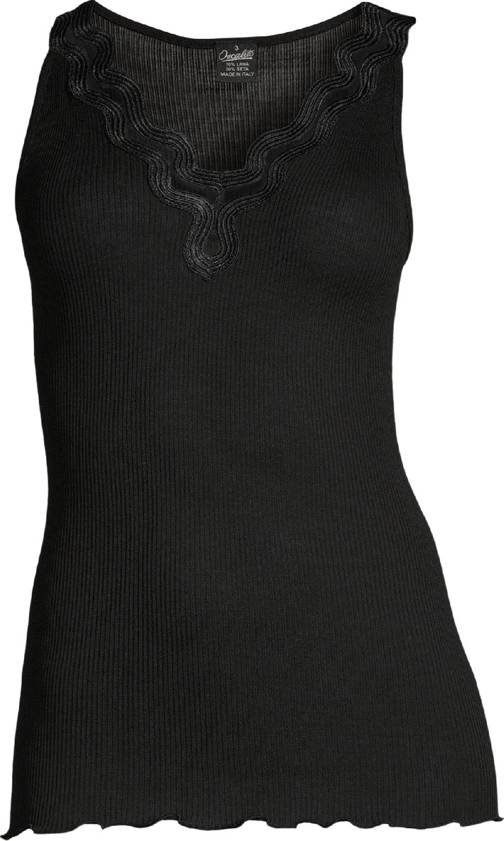 Oscalito Canotta con scollo a V The Waves 6655 Offerta