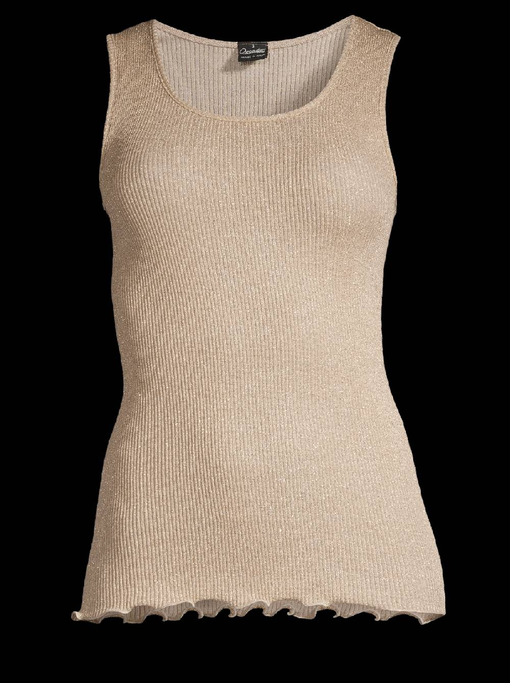 Oscalito Canotta in lurex 3442X In Vendita