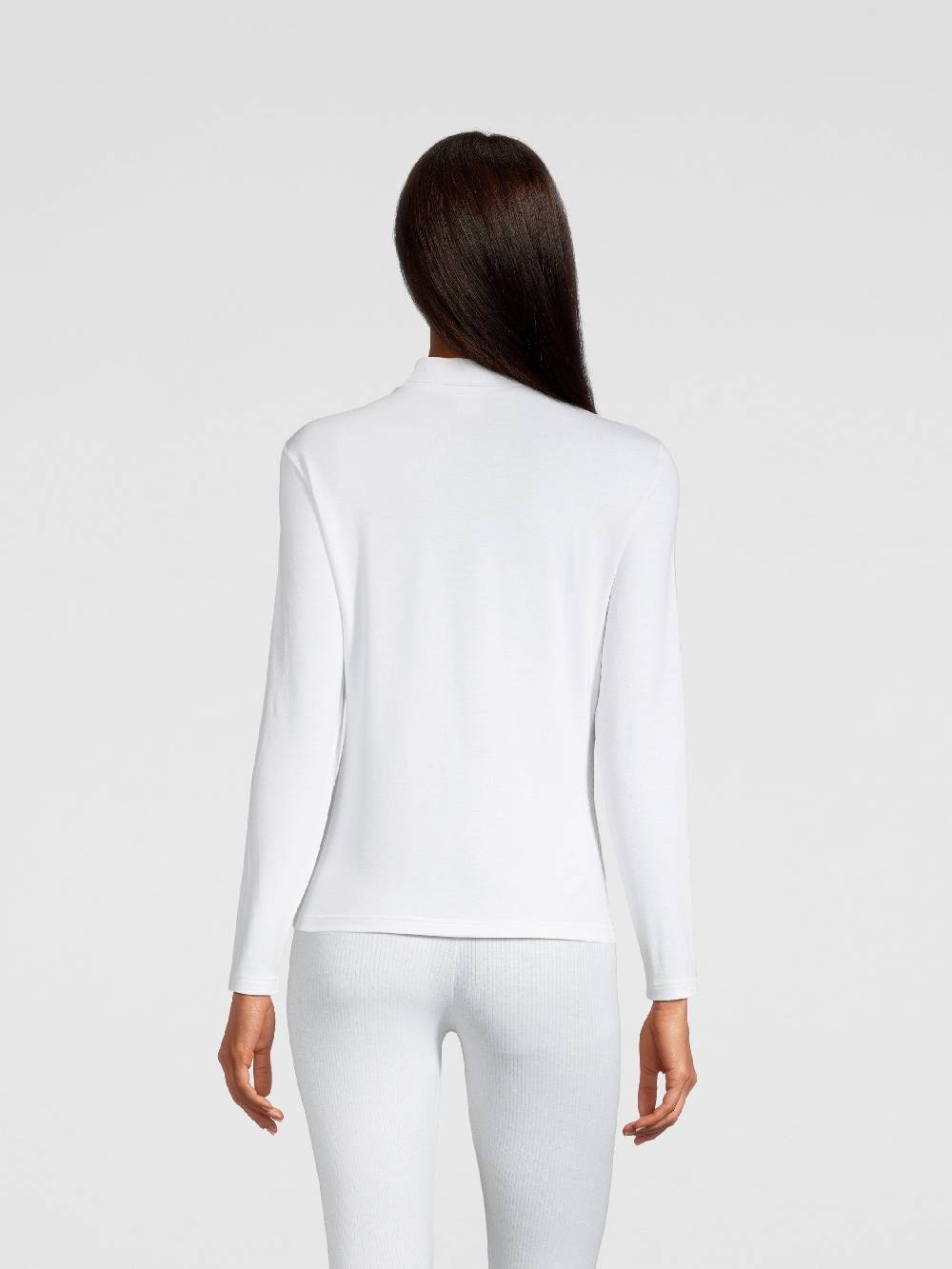 Oscalito Camicia a collo alto a maniche lunghe in micromodal ultraleggero 1207 Italy