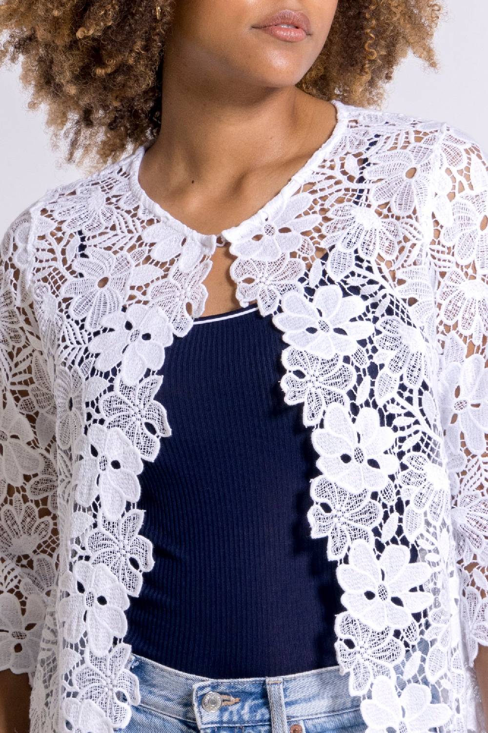 Oscalito 3/4 Manica Lunga Donna 100% Cotone 5754 In Linea