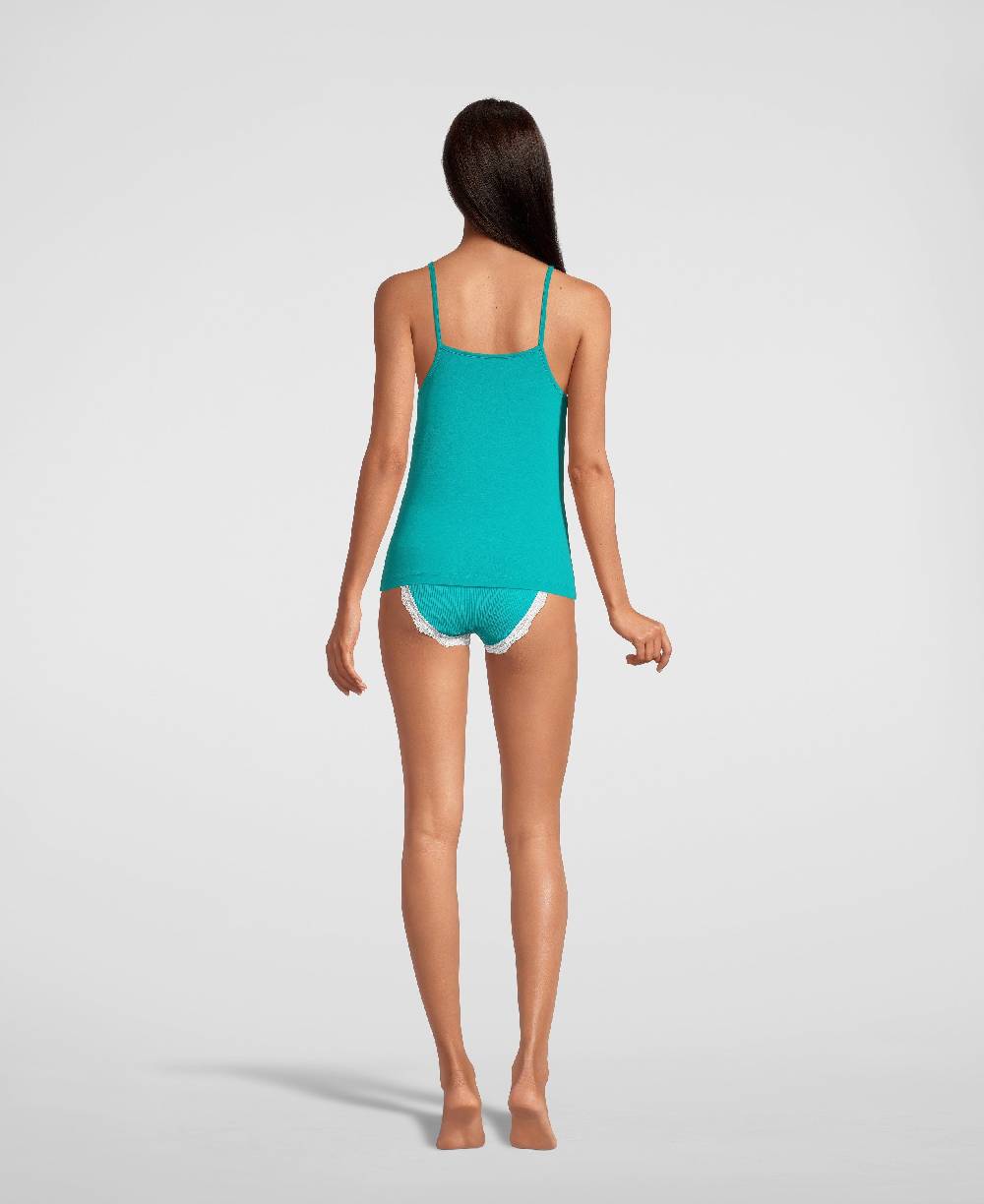 Oscalito Spaghetti Top Modal con foglie 1101 Offerte