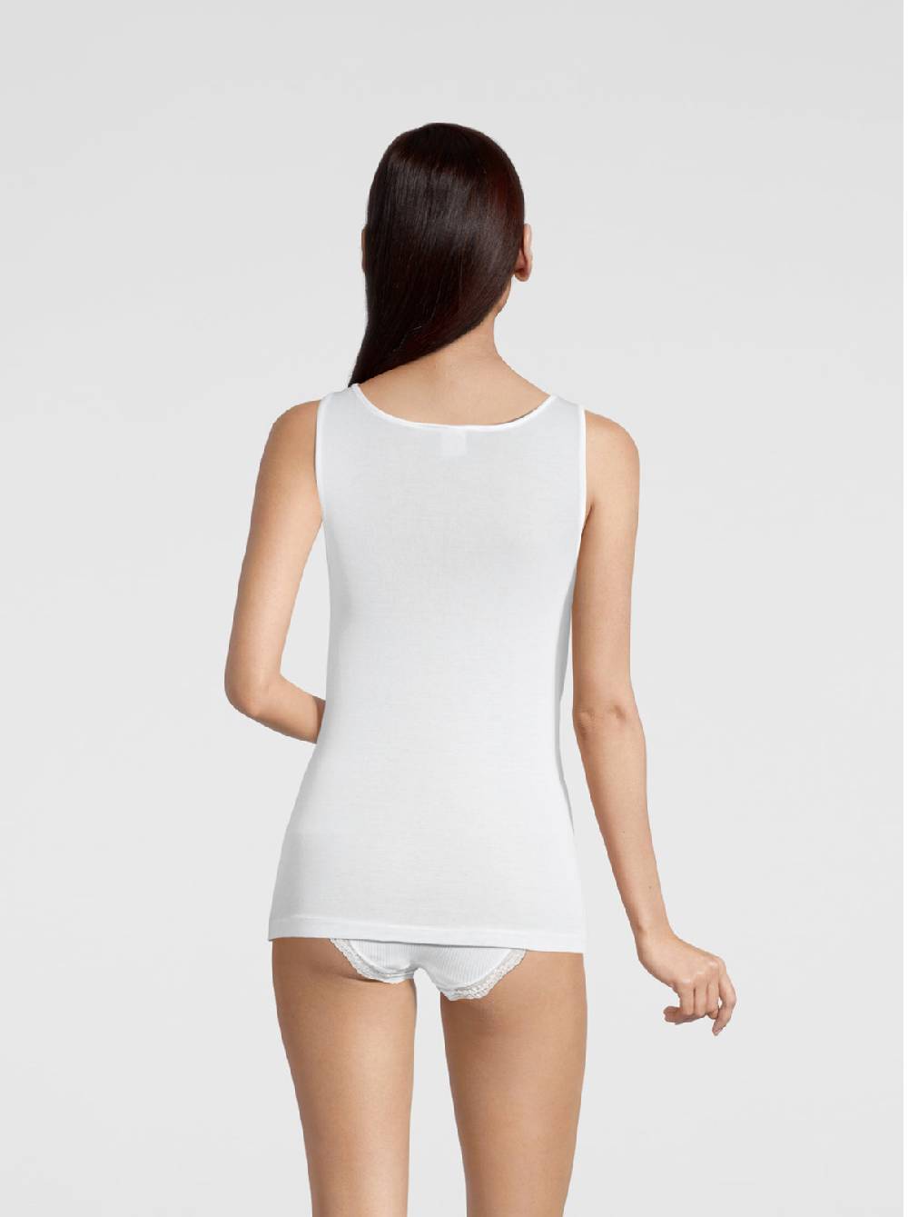 Oscalito Canotta Filoscozia® con pizzo leavers 314 Vendita